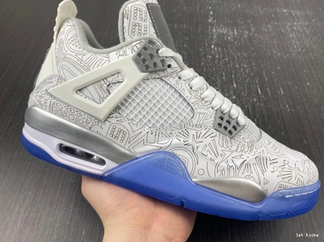 Retro Jordan 4 SmartChoice 30th Anniversary 1000 Laser 705333- 0109